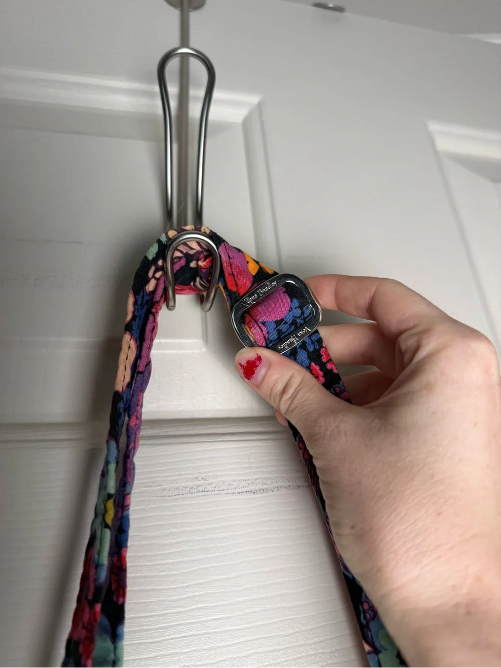 Vera Bradley Floral Fiesta Little Hipster Crossbody Bag USED Retired Pattern